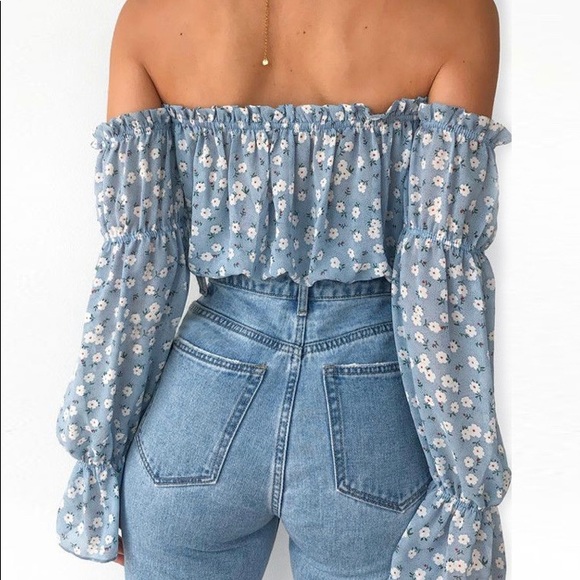 Crop blouse - Picture 2 of 2